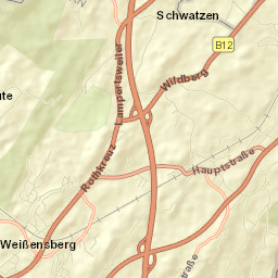 Weißensberg Street Map