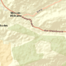Missen-Wilhams Street Map
