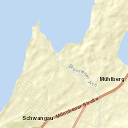 Schwangau Street Map