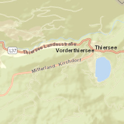 Vorderthiersee Street Map