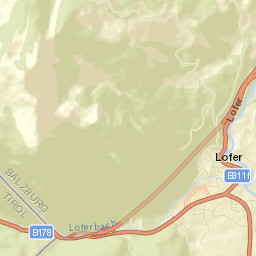 Lofer Street Map