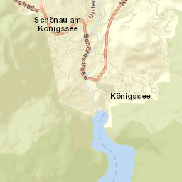 Schönau am Königssee Street Map
