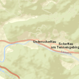 Scheffau am Tennengebirge Street Map