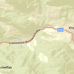 Politischer Bezirk Hallein Street Map