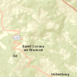 Sankt Corona am Wechsel Street Map