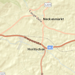 Neckenmarkt Street Map