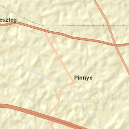 Soproni Járás Street Map