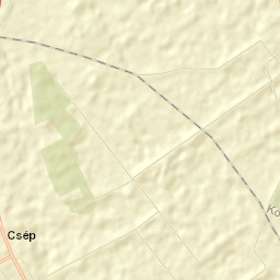 Csép Street Map