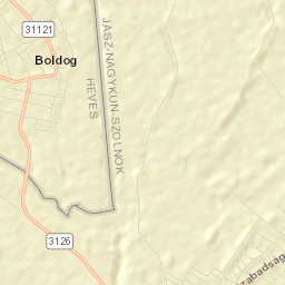 Boldog Street Map