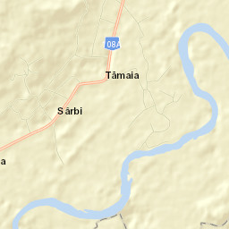 Comuna Fărcaşa Street Map