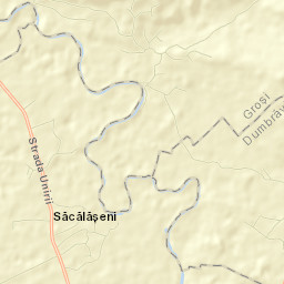 Săcălășeni Street Map