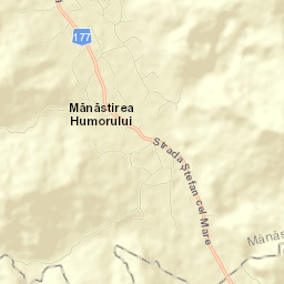 Mănăstirea Humorului Street Map