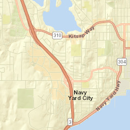 Navy Yard City Street Map