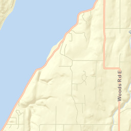2649 Beach Drive East, Port Orchard, WA Street Map