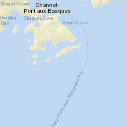 Channel-Port aux Basques Street Map