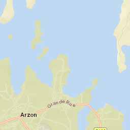 Arzon Street Map