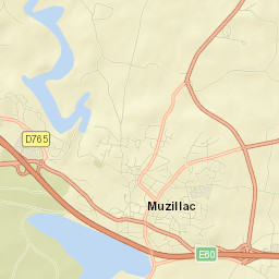 Muzillac Street Map