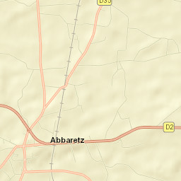 Abbaretz Street Map