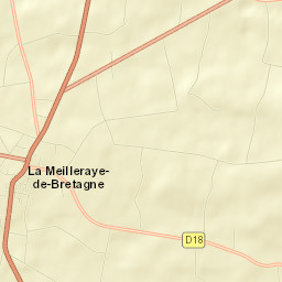 La Meilleraye-de-Bretagne Street Map