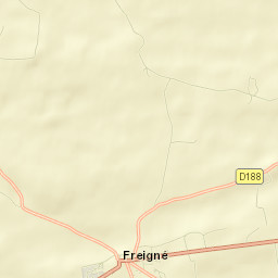 Freigné Street Map