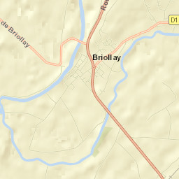 Briollay Street Map
