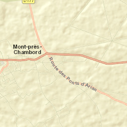 Mont-près-Chambord Street Map