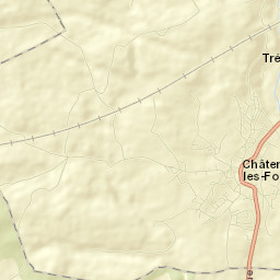 Châtenois-les-Forges Street Map