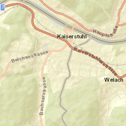 Hohentengen Street Map