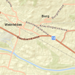 Weinfelden Street Map