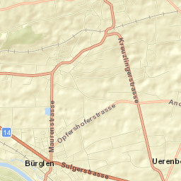 Bürglen Street Map