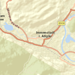 Immenstadt im Allgäu Street Map