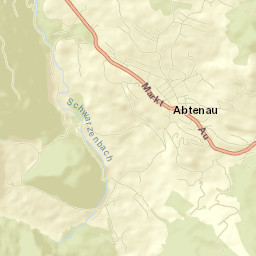 Abtenau Street Map