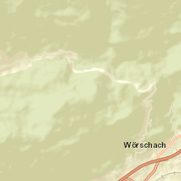 Wörschach Street Map