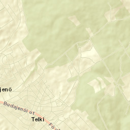 Telki Street Map