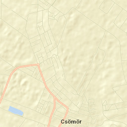 Csömör Street Map