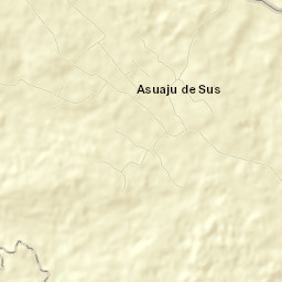 Comuna Asuaju de Sus Street Map