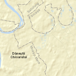 Dăneștii Chioarului Street Map
