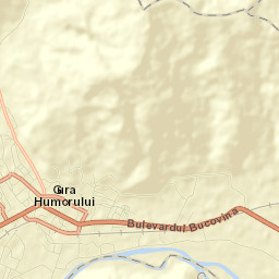 Gura Humorului Street Map