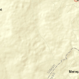 Comuna Udeşti Street Map