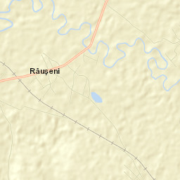 Comuna Răuseni Street Map