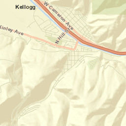 Kellogg Street Map