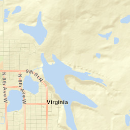 Virginia Street Map