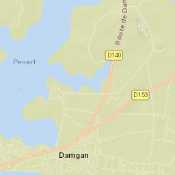 Damgan Street Map