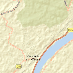 Chouzy-sur-Cisse Street Map