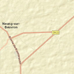 Neung-sur-Beuvron Street Map