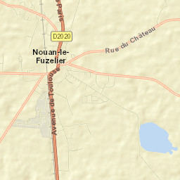 Nouan-le-Fuzelier Street Map