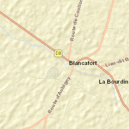 Blancafort Street Map