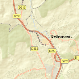 Bethoncourt Street Map