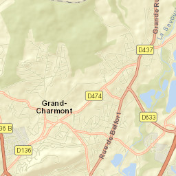 Vieux-Charmont Street Map