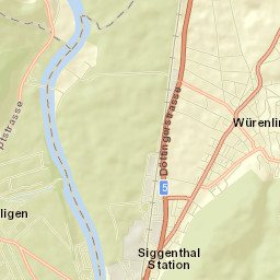 Würenlingen Street Map